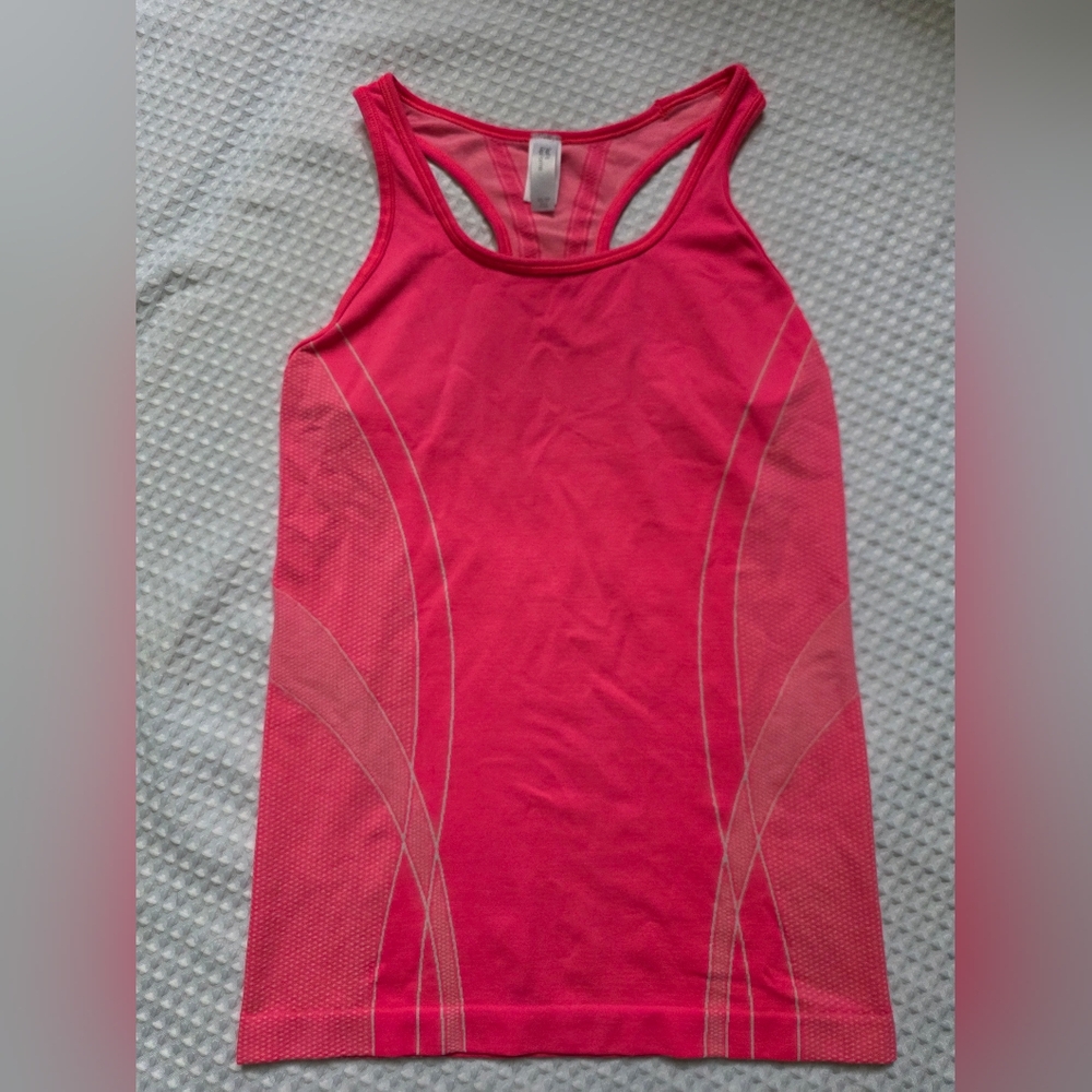 5/25$ GAP Pink Fitted Tank Top